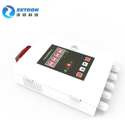 Six Channels Gas Detection Controller 1000m Signal Transmission Distance With Lock And Voice Elimination