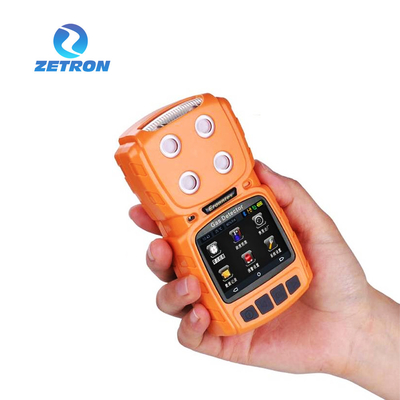 Industrial Cl2 So2 H2s Toxic Portable Multi Gas Detector Datalog Function Ms104k